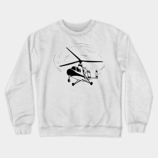 Helicopter Crewneck Sweatshirt